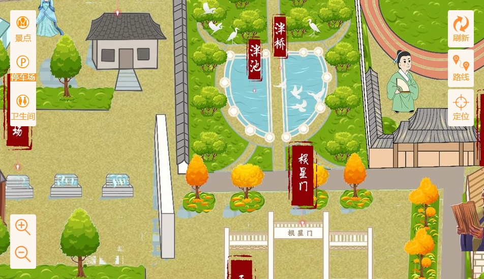 江西手绘地图景区语音讲解导览系统：智慧景区建设的基石